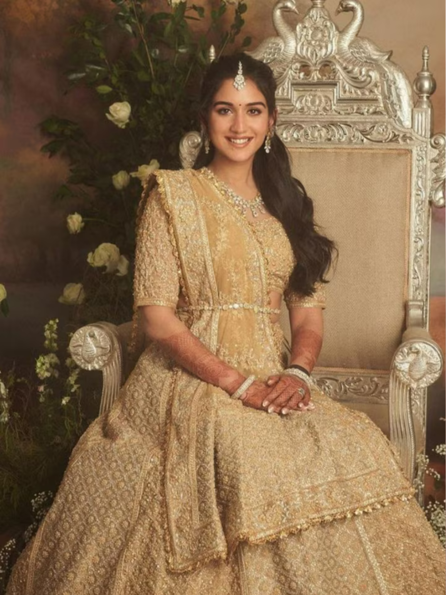 Radhika Merchant S Stunning Lehenga Collection For A Revealing Wedding