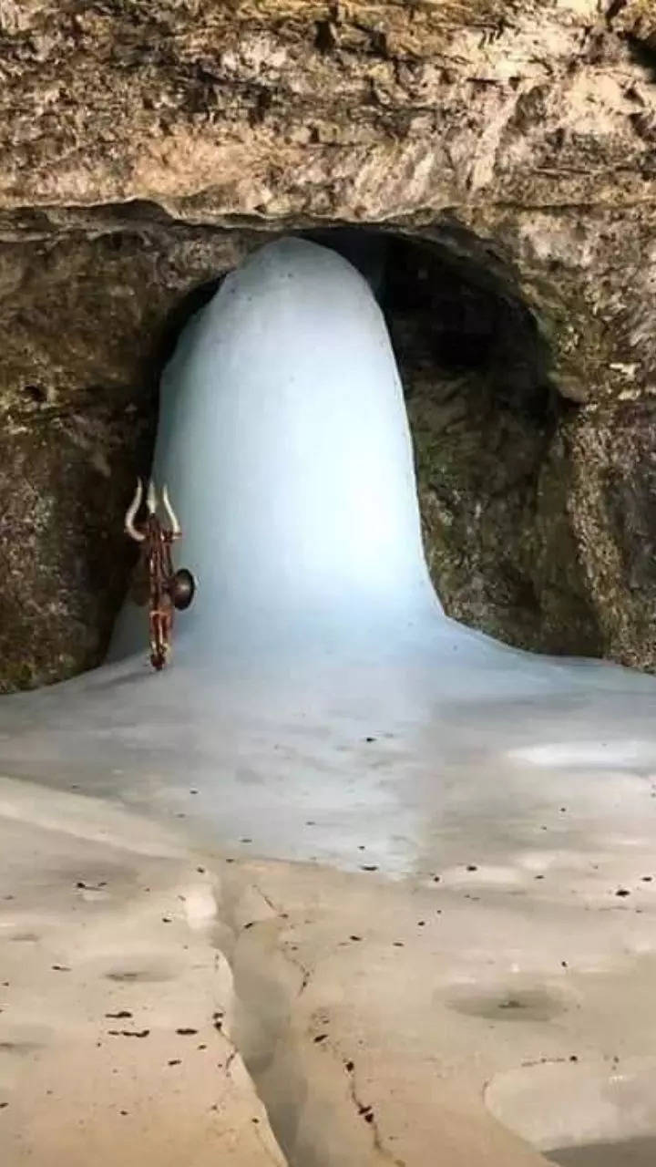 Shiva Linga at Amarnath Gufa, ice linga, amarnath yatra, ice shiv linga,  amarnath ice linga, HD wallpaper | Peakpx