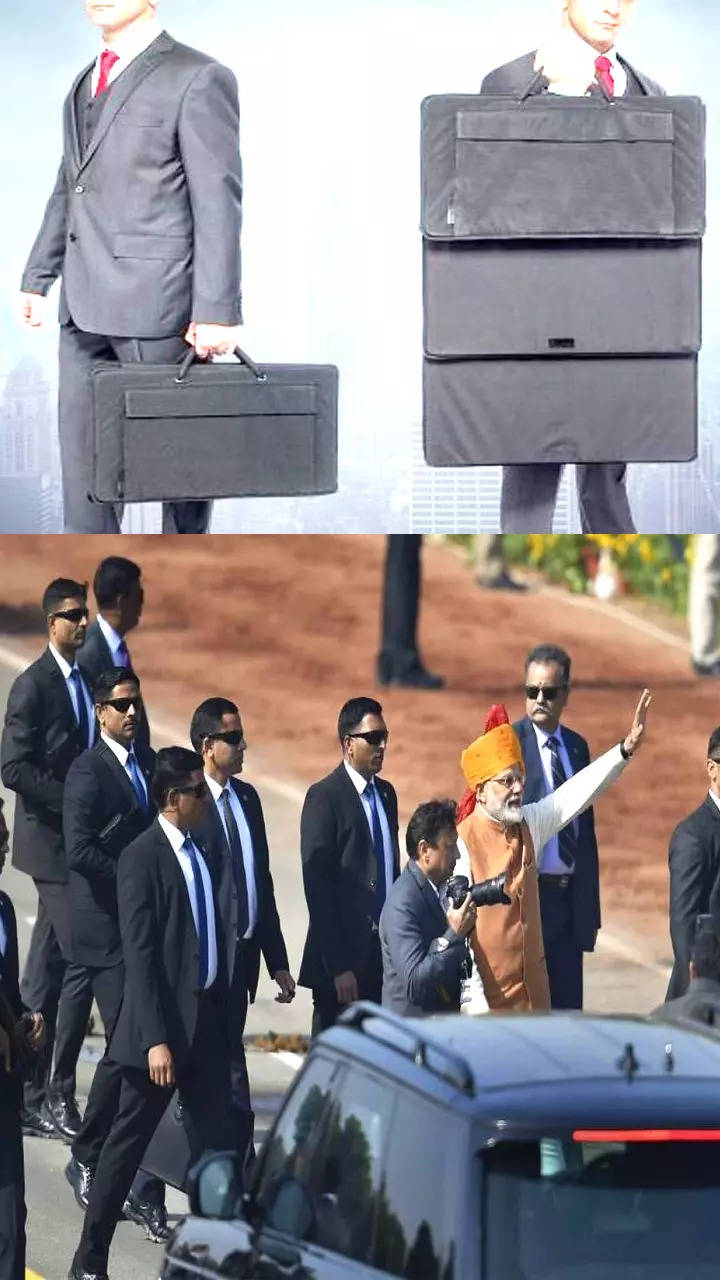What Is Inside The Briefcase Of Indian Prime Minister's Bodyguards?