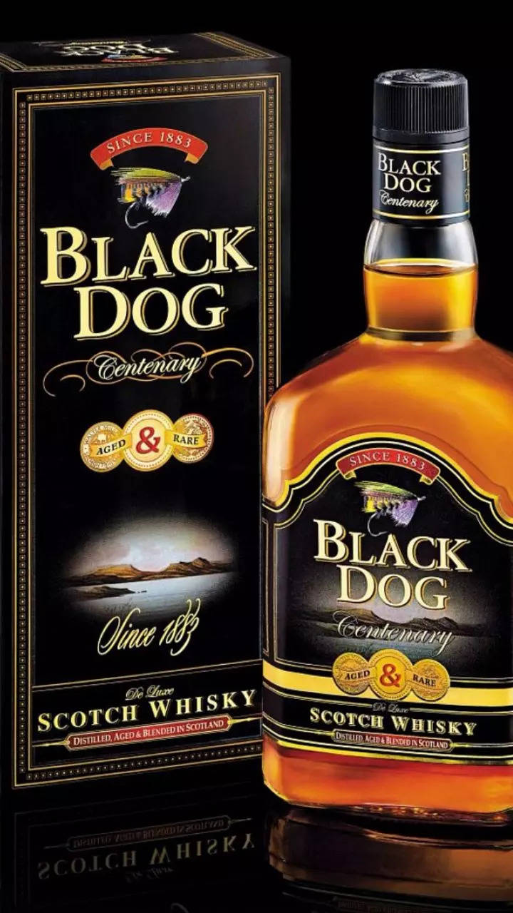 Diageo black dog whisky :: Behance