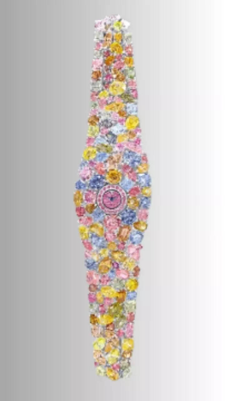 Karvy's Wealth League - Elegance of Elite The $55 million Graff Diamonds Hallucination  watch, with 110 carats of very rare and very large colored diamonds set  into a bracelet of platinum. #KarvyPrivateWealth #ThinkLargeLiveLavish |  Facebook