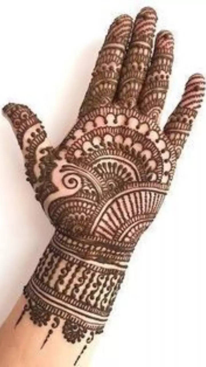 Jeans and Mehndi