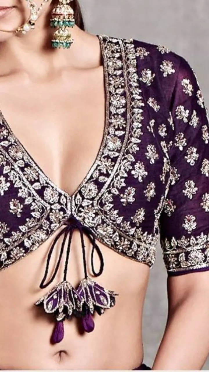 Lehenga blouse design 2019 latest images – Simple Blouse Designs | 50+  Latest Blouse Back Neck Design – Blouses Discover the Latest Best Selling  Shop women's shirts high-quality blouses
