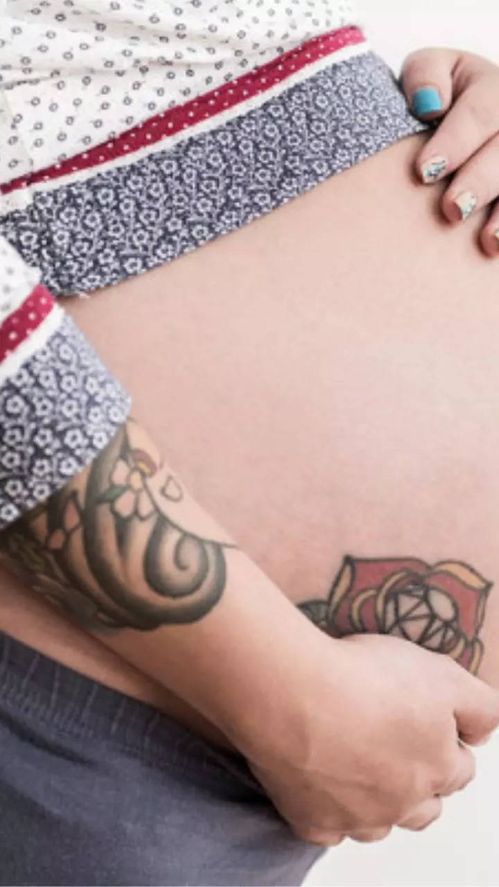 Pregnancy and Tattoos: can i get a tattoo during pregnancy | Times Now  Navbharat