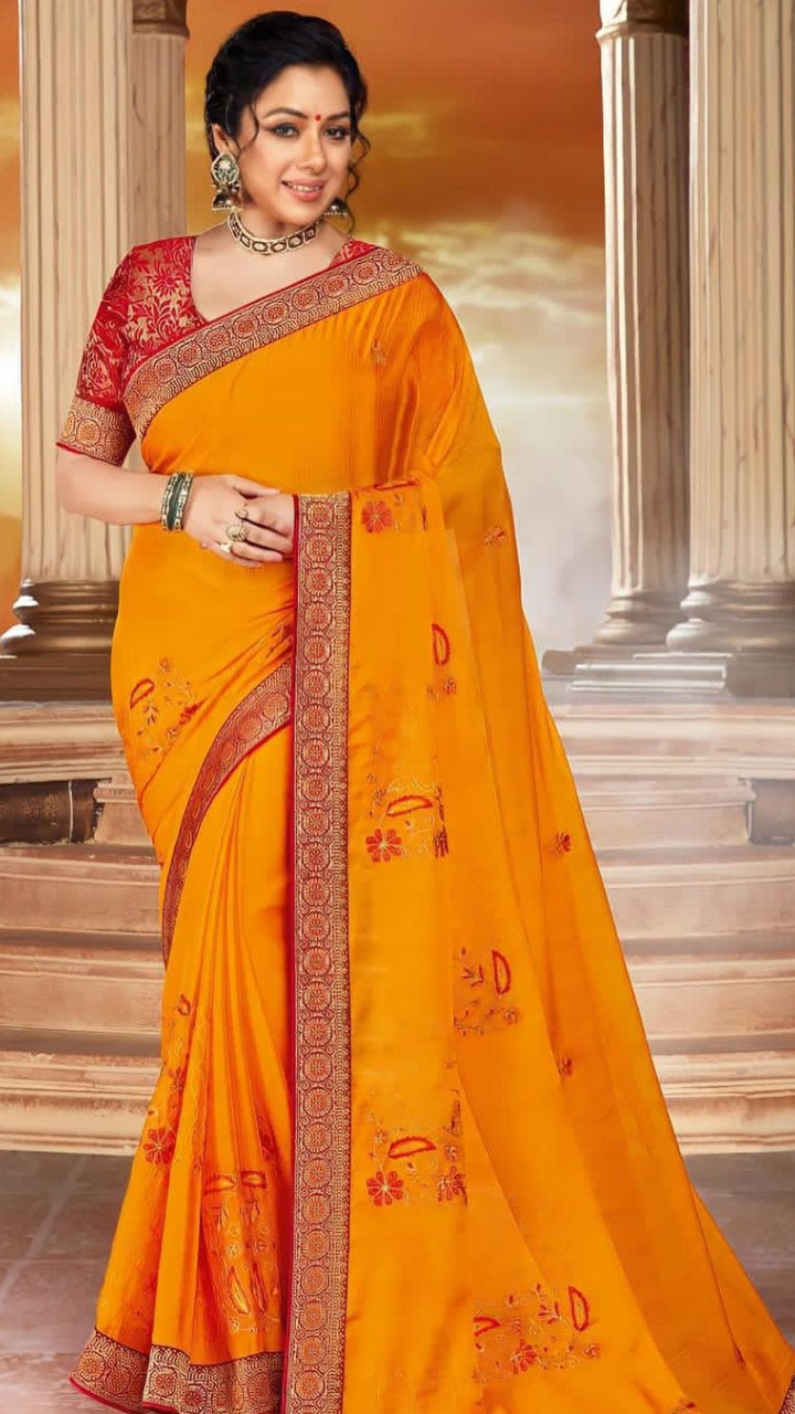 Order Pink Banarasi Sarees Online | Sumangal Banaras