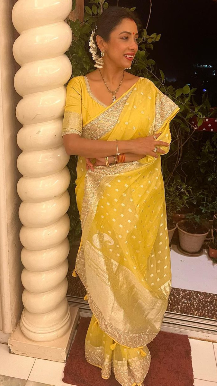 Yellow Sarees