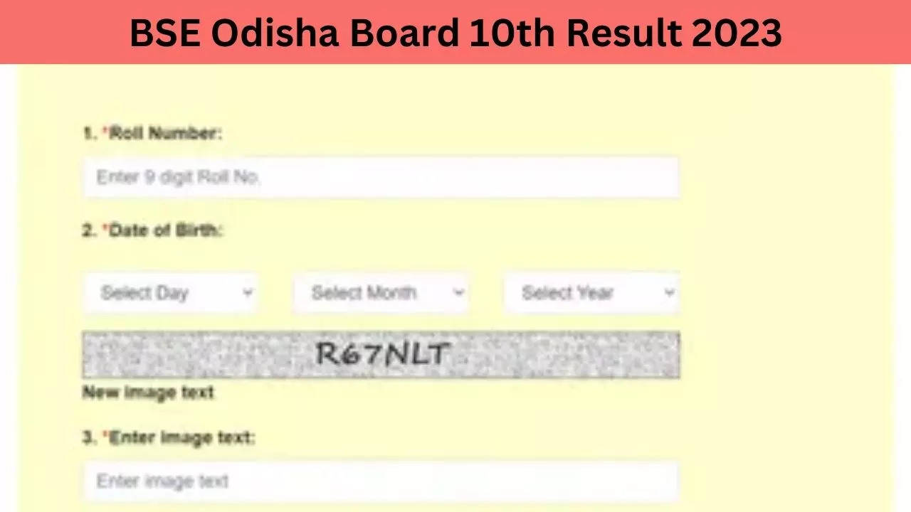 BSE Odisha Board 10th Result 2023
