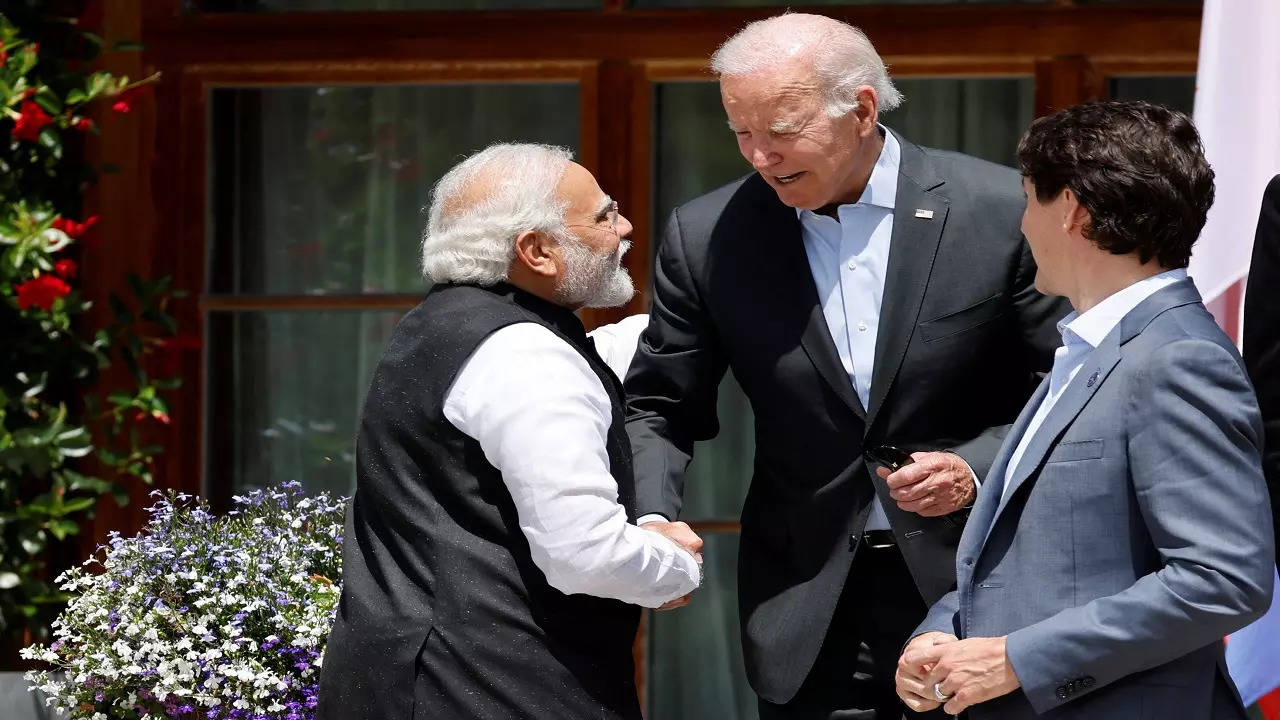 Narendra Modi, Joe Biden, G7 Meeting