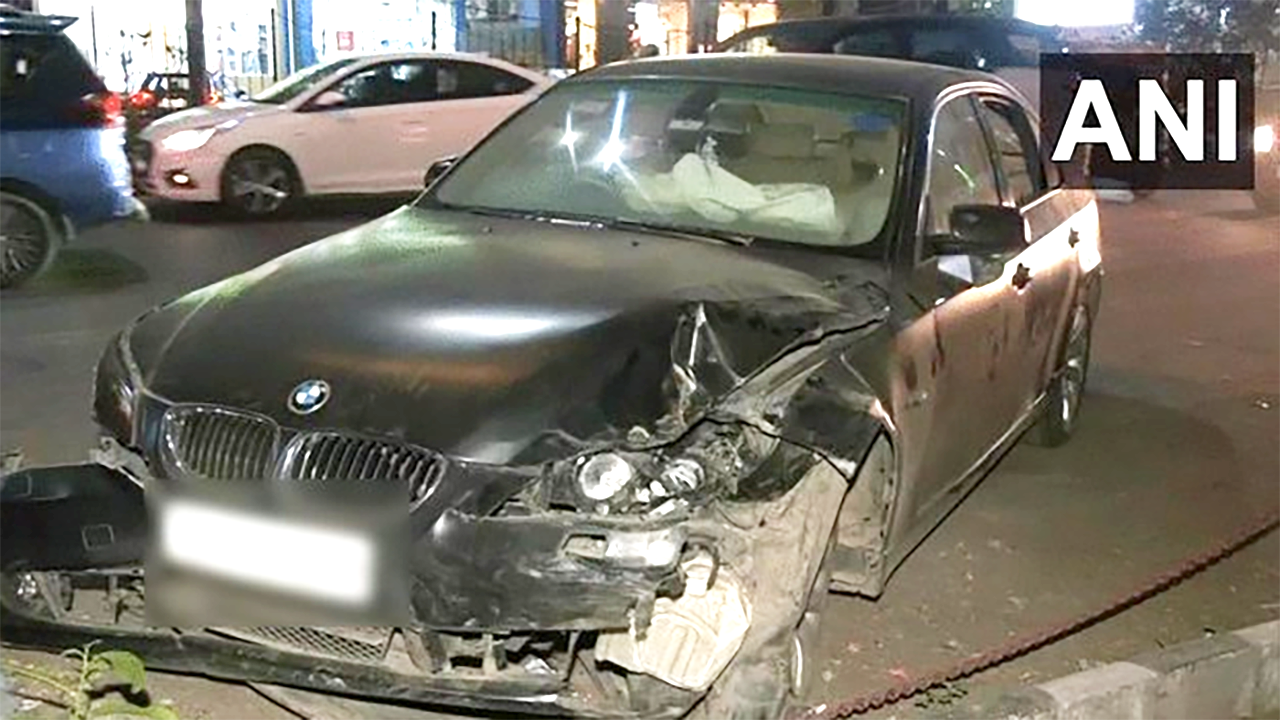 Delhi BMW Car Accident