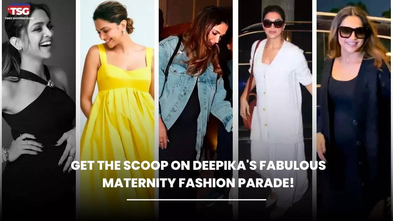 Recreate Deepika Padukones Maternity Style with These Chic Outfits 