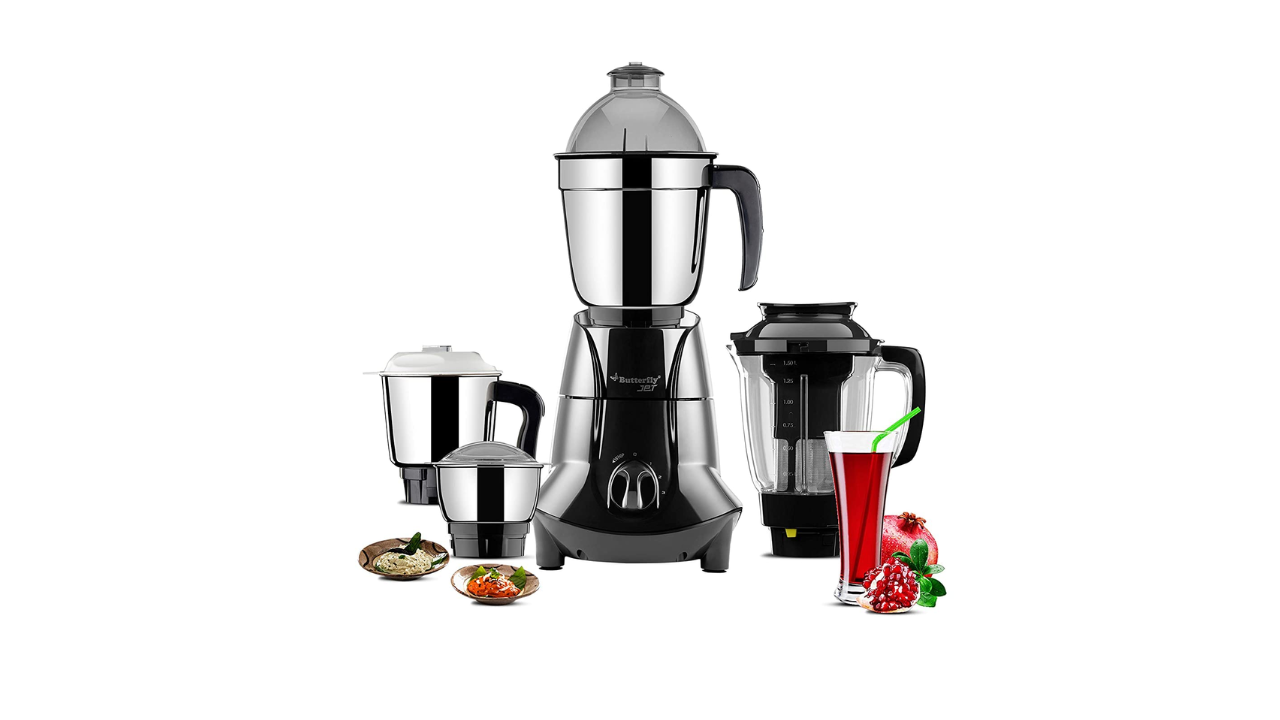 Butterfly Jet Elite 750 Watts Mixer Grinder  