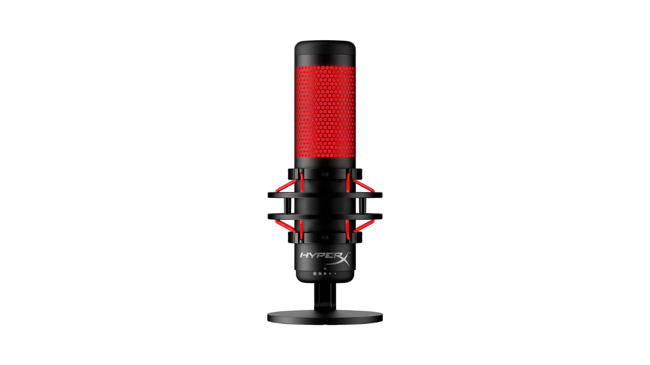 HyperX QuadCast USB Condenser Gaming Microphone 