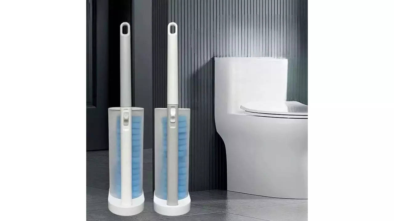 HomeCloud Toilet Cleaner Brush Your Essential Tool for Effortless Bathroom Hygiene 