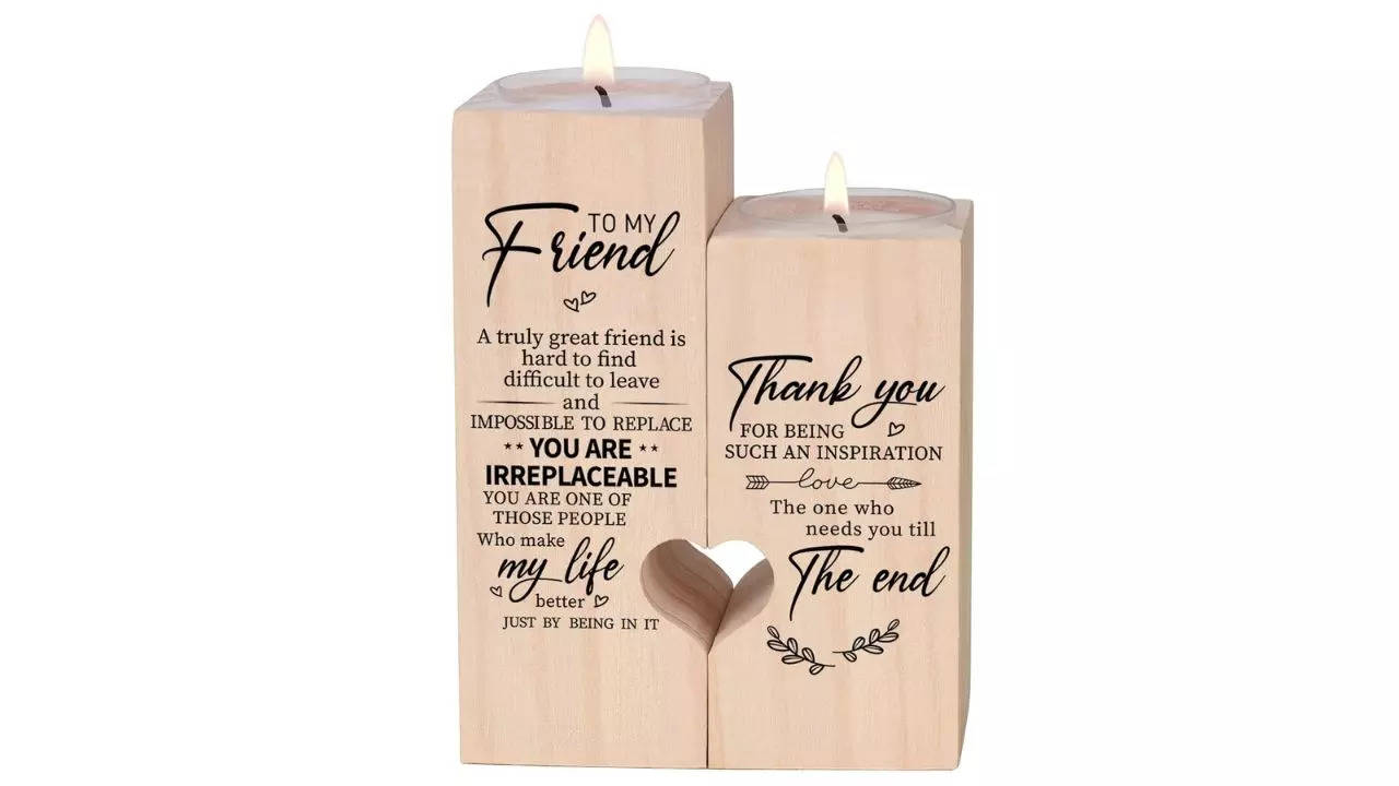 You are IRREPLACEABLE Candle Light up Friendship Day with a Heartwarming Glow 