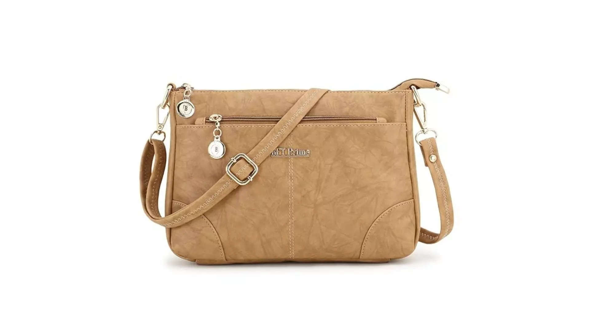 WOMEN MARKS Womens PU Leather Sling Carry Your Essentials