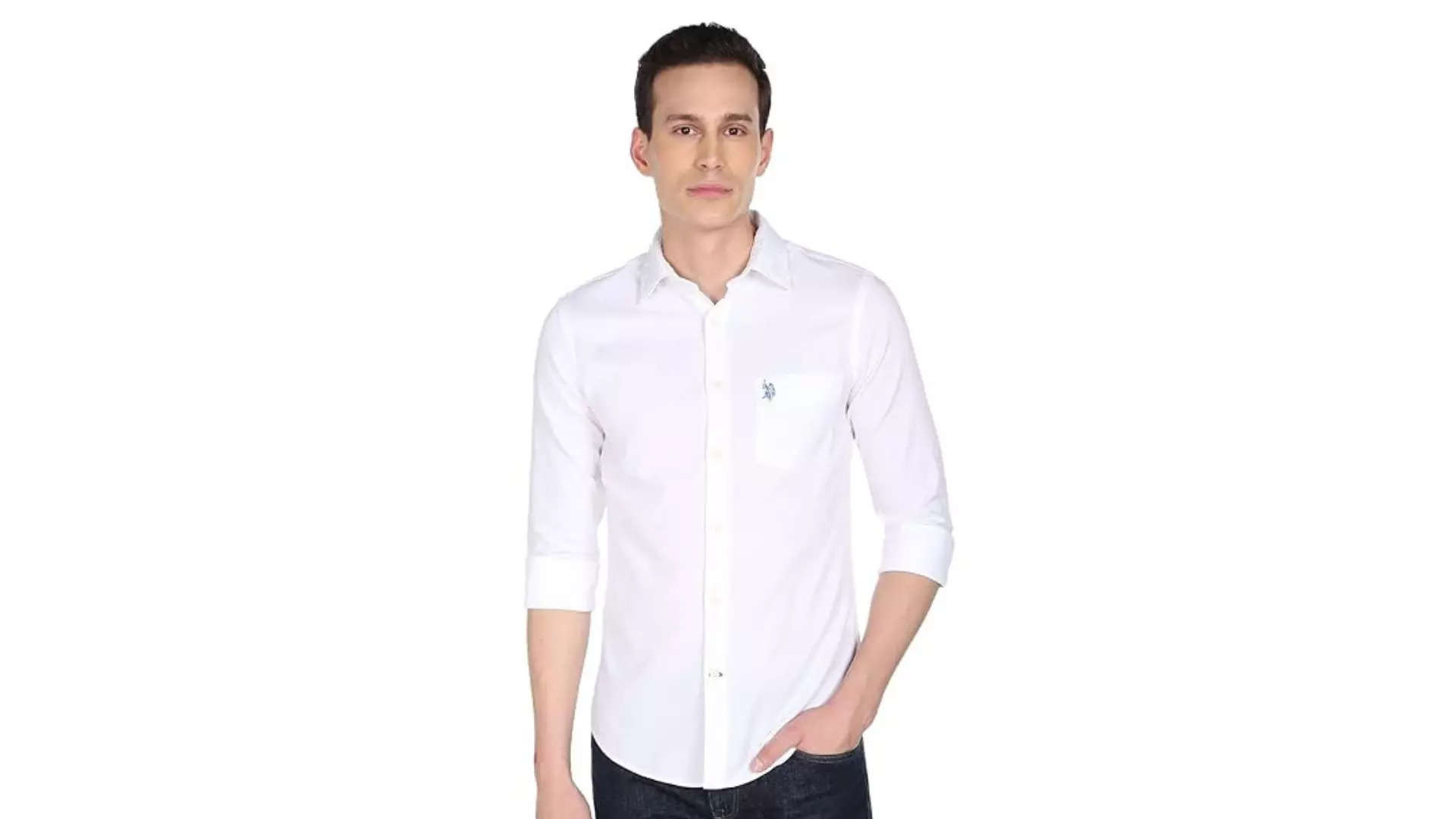 US POLO ASSN Mens Regular Fit Shirt Timeless Elegance in Every Look 