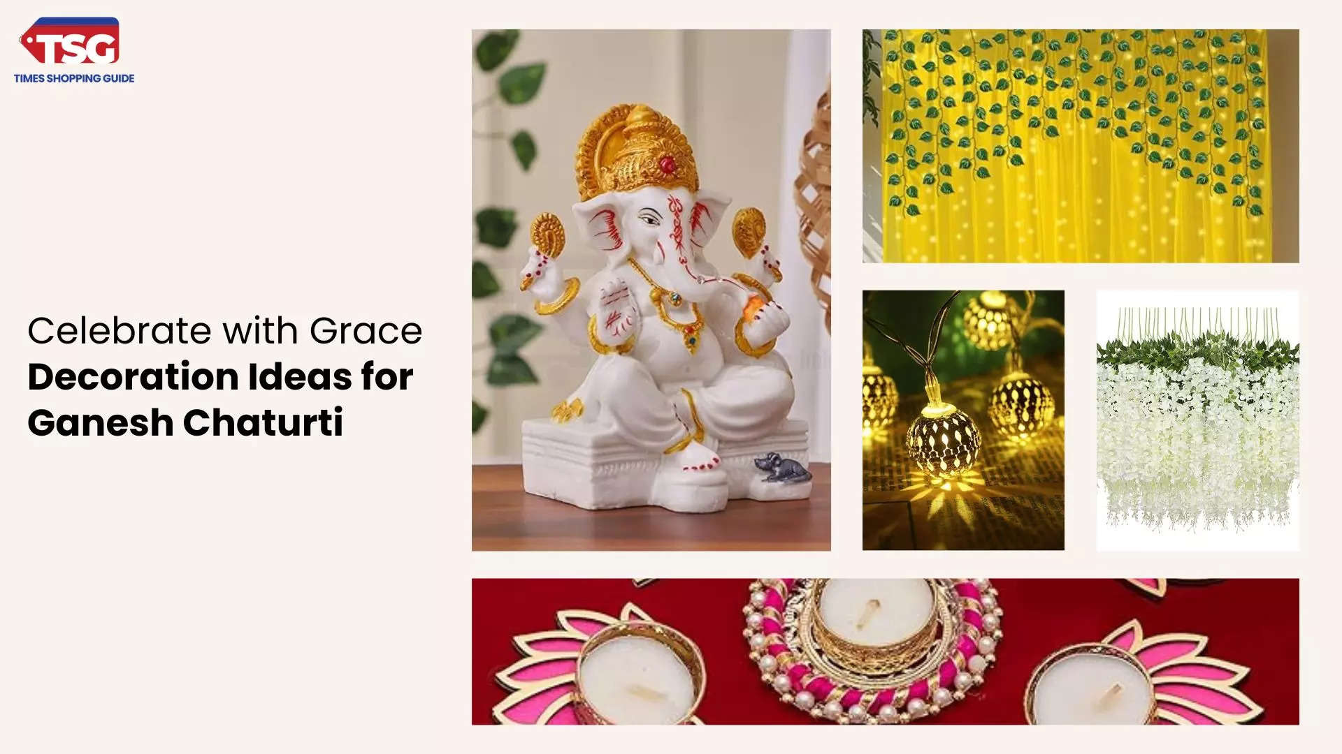 Festive Wonderland with Amazing Ganesh Chaturthi Decorations 