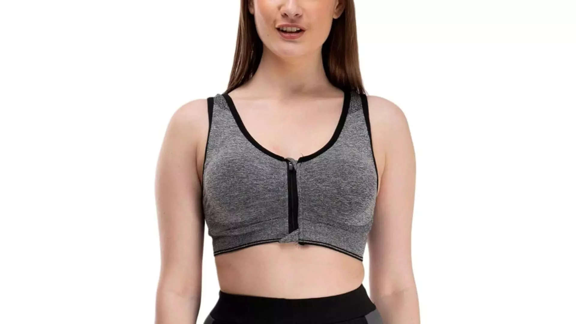 Mysha Womens Cotton Lightly Padded Wire Free Sports Bra Comfort in Motion 