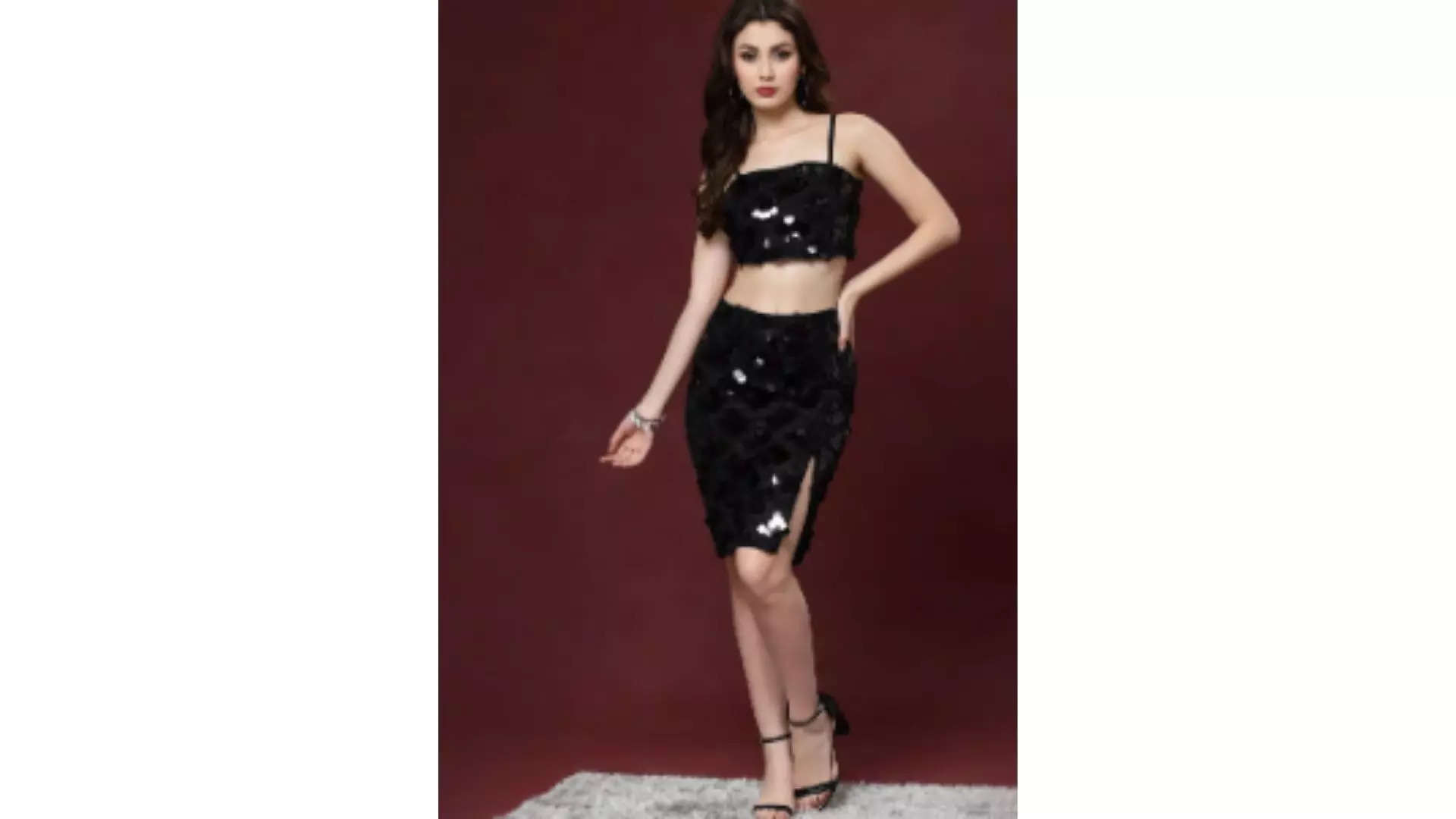 KASSUALLY Women Embellished Co-ord Set  Shine Bright and Make an Entrance 