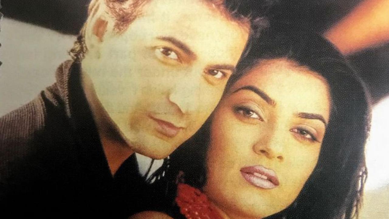 Sanjay Kapoor With Sushmita Sen