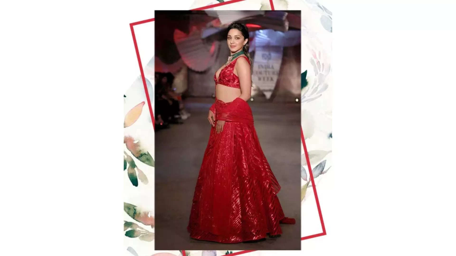 Kiara Advani Embracing Modern Elegance with Amit Aggarwals Statement Lehengas 