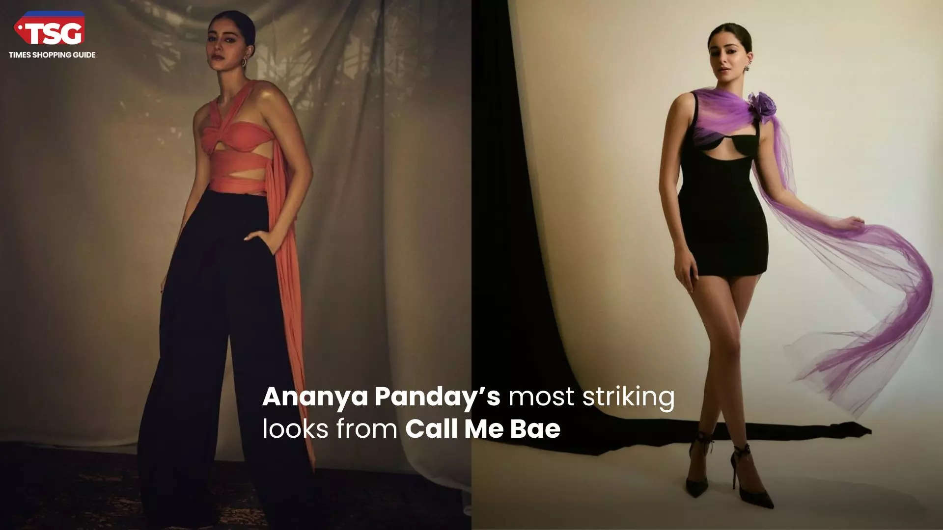 Ananya Pandays most memorable looks from Call Me Bae 