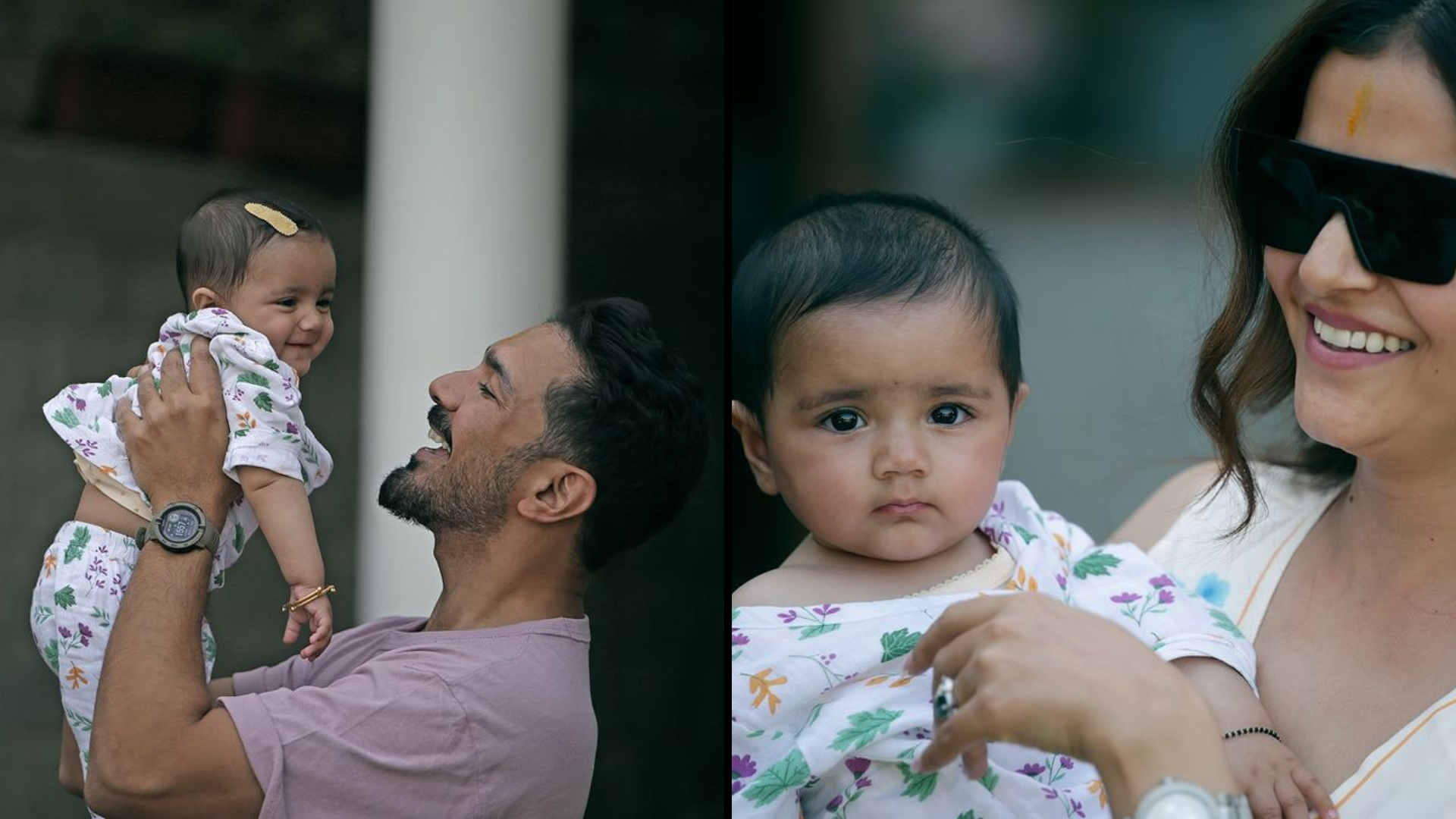 Rubina Dilaik : इस नवरात्री पर रुबिना दिलैक और अभिनव ने फैंस को दिया सरप्राइज, क्यूट बेटियों ने जीता सबका दिल! 5 Rubina Dilaik