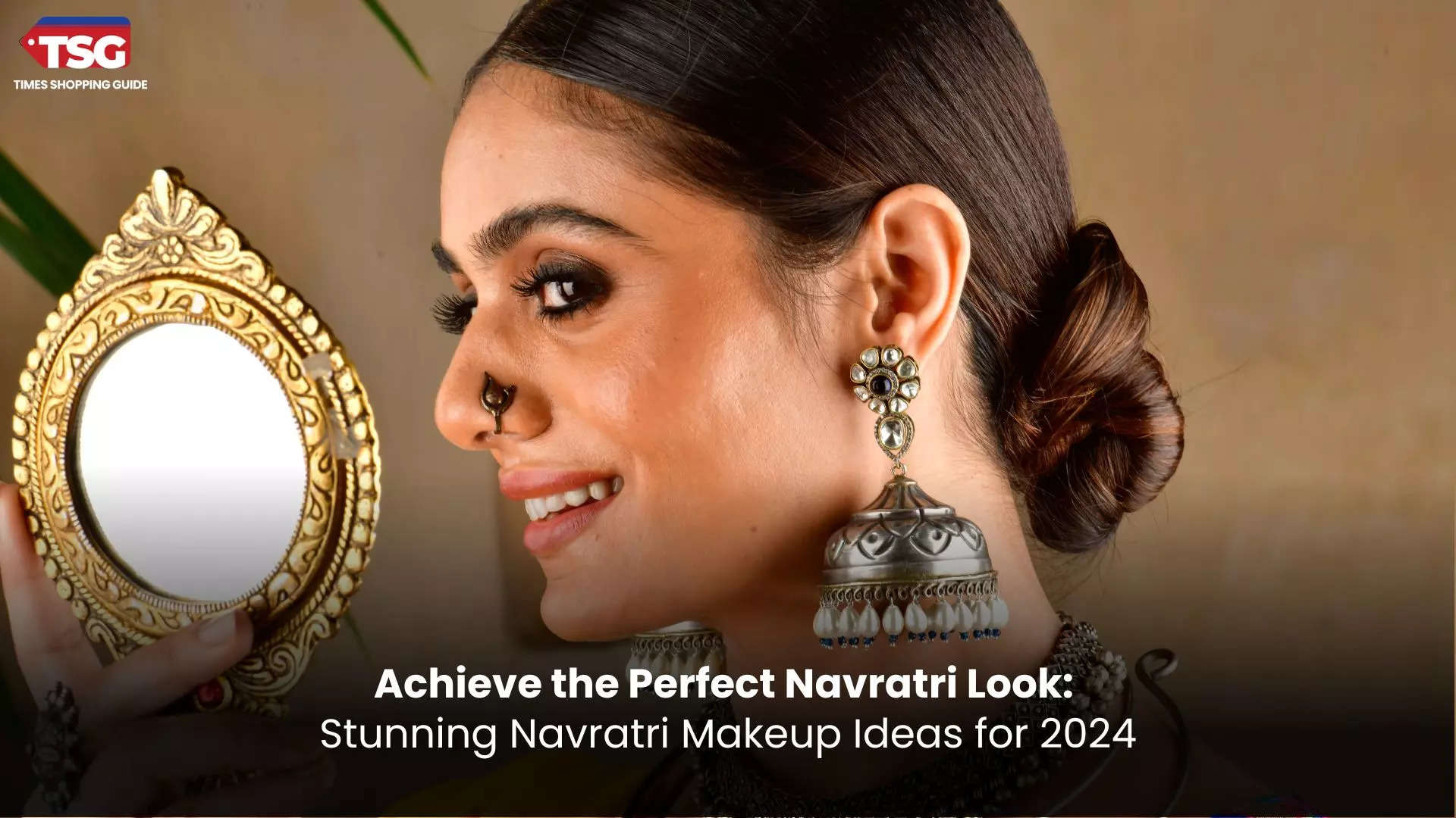 Transform Your Look with Beautiful Garba Makeup Idea 