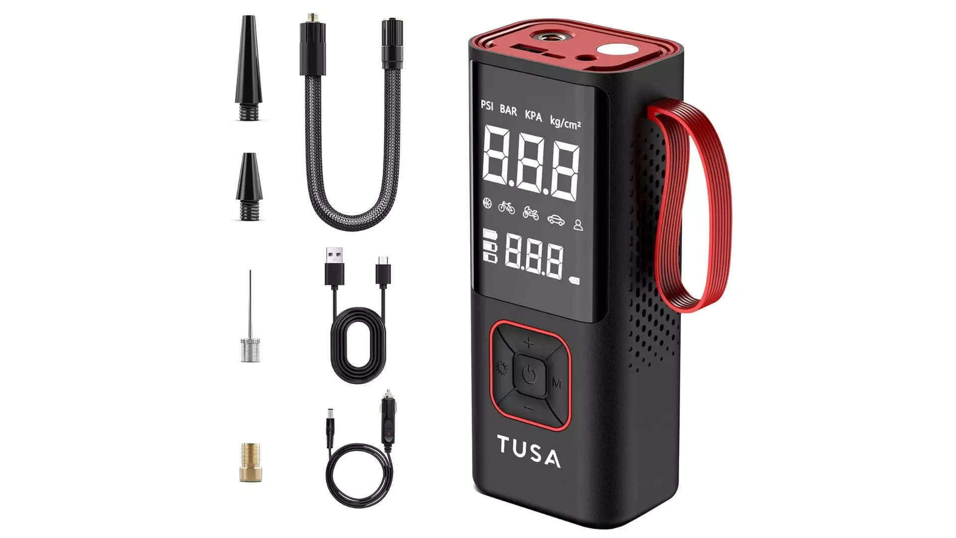 TUSA Cordless Tyre Inflator Keep rolling dont let flat tires stop you 