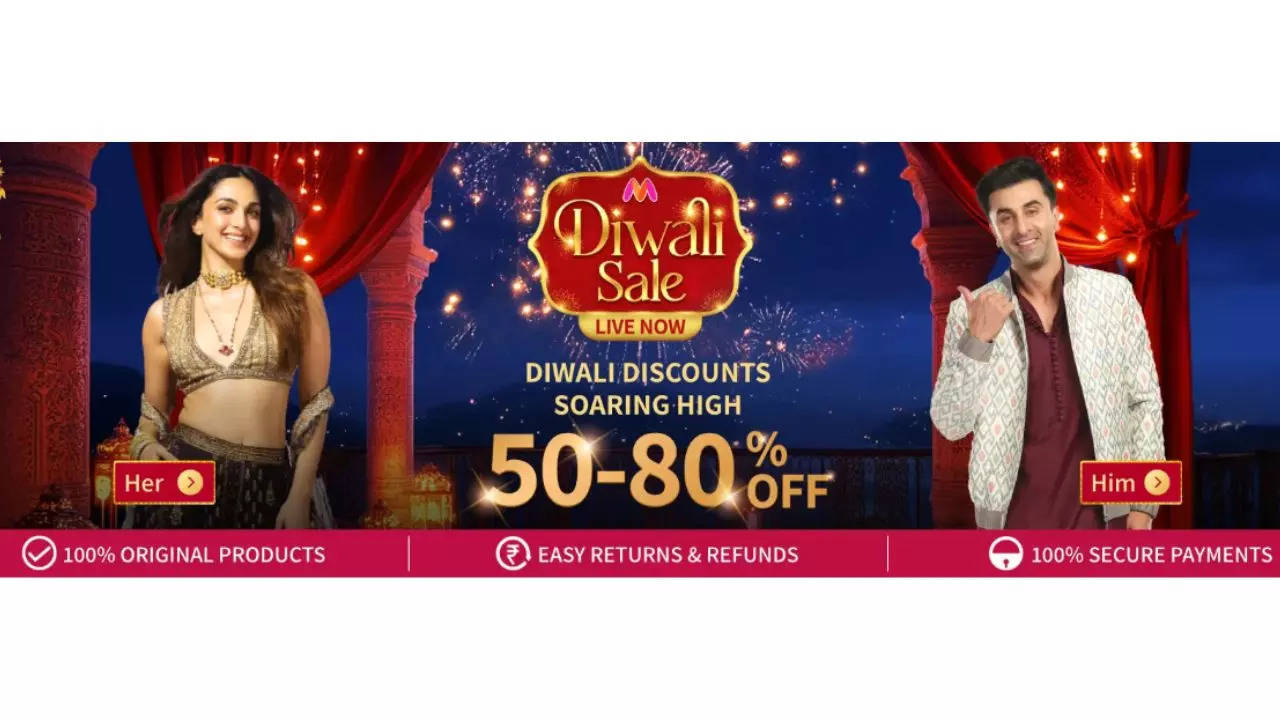 Myntra Diwali Sale 2024: Get Beauty & Makeup at Up To 60% Price Drop