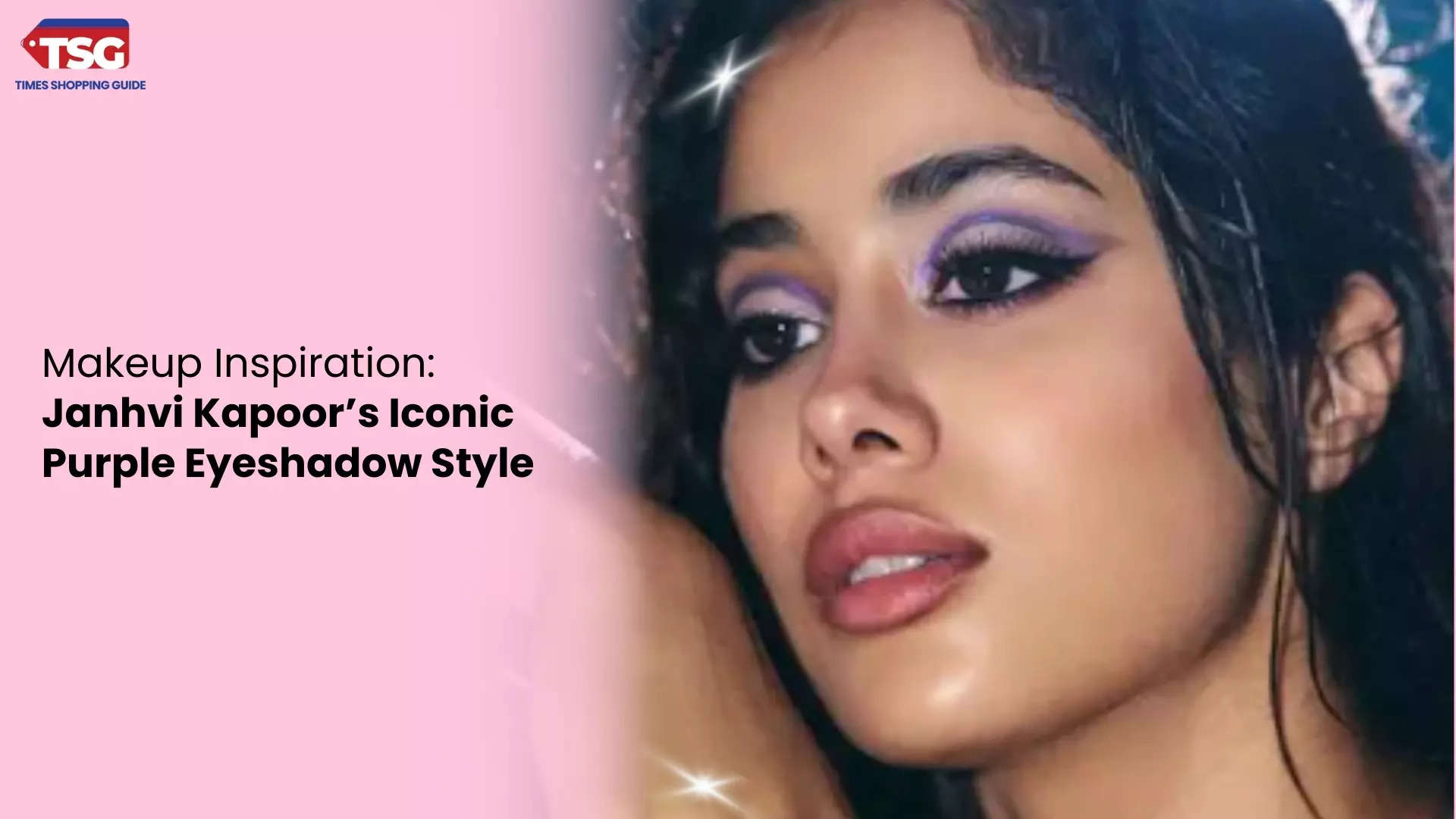 Bollywood Beauty: Janhvi Kapoor’s Purple Eyeshadow Magic