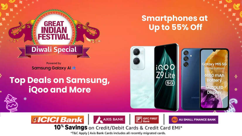 Amazon Great Indian Festival Diwali Special Grab Up To 95 Off on Best