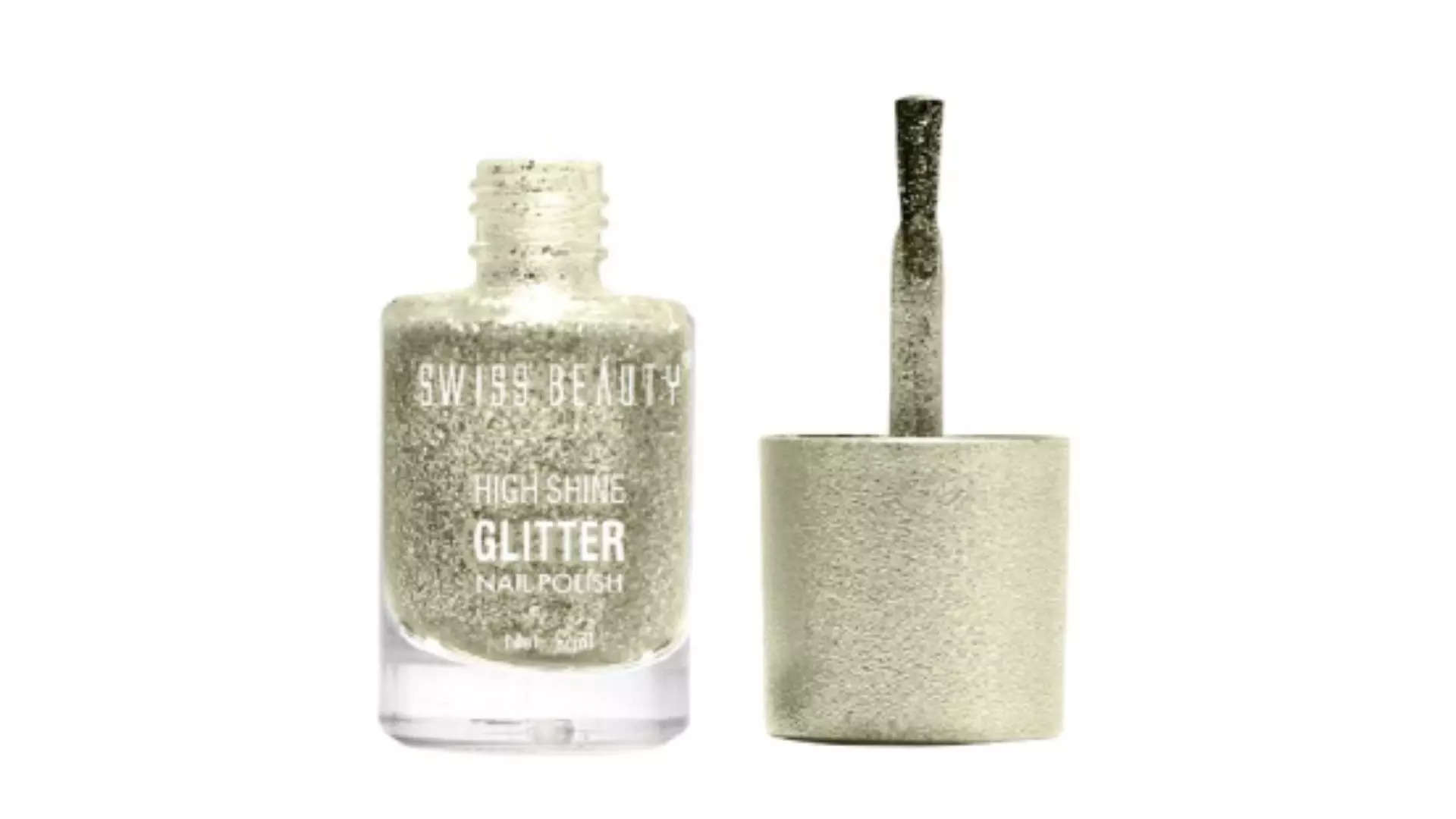 SWISS BEAUTY High Shine Glitter Nail Polish 