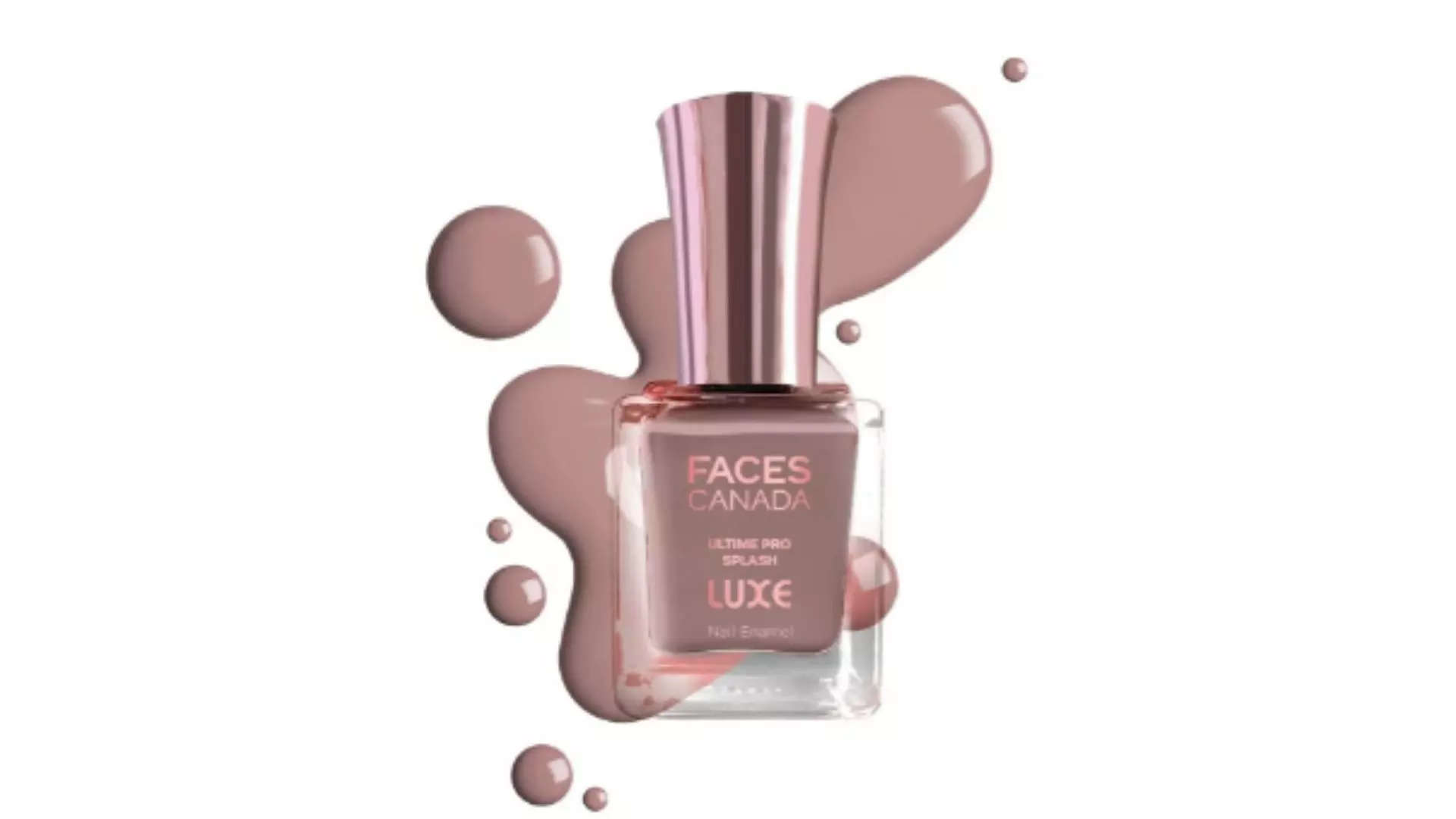 FACES CANADA Ultime Pro Splash Luxe Quick-Dry Nail Enamel in Salted Caramel 