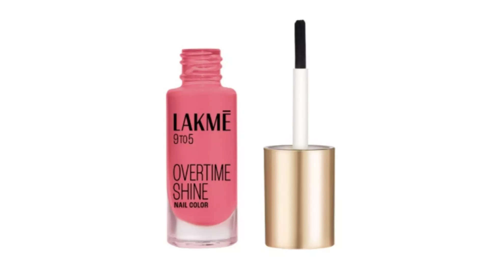 Lakme 9 to 5 Primer  Gloss Nail Colour - Nude Warmth 