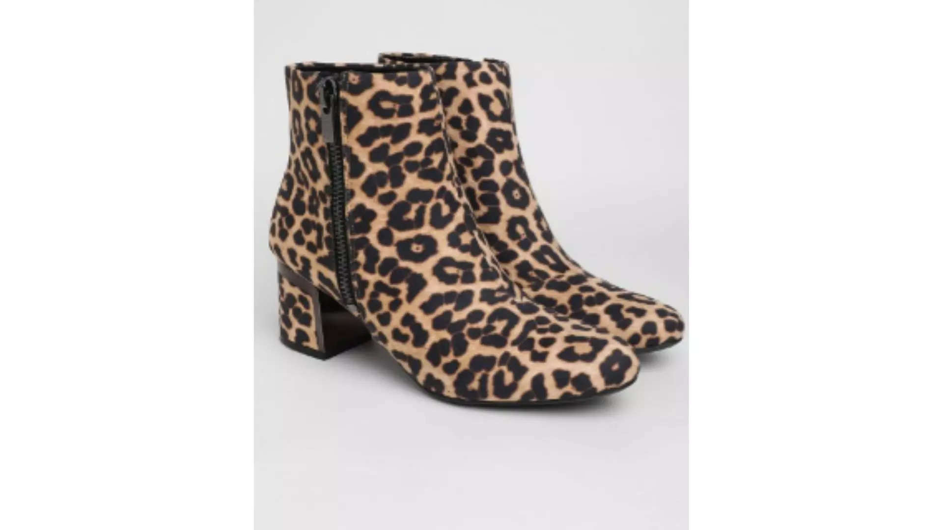 DKNY Women Printed Block-Heeled Chelsea Boots 