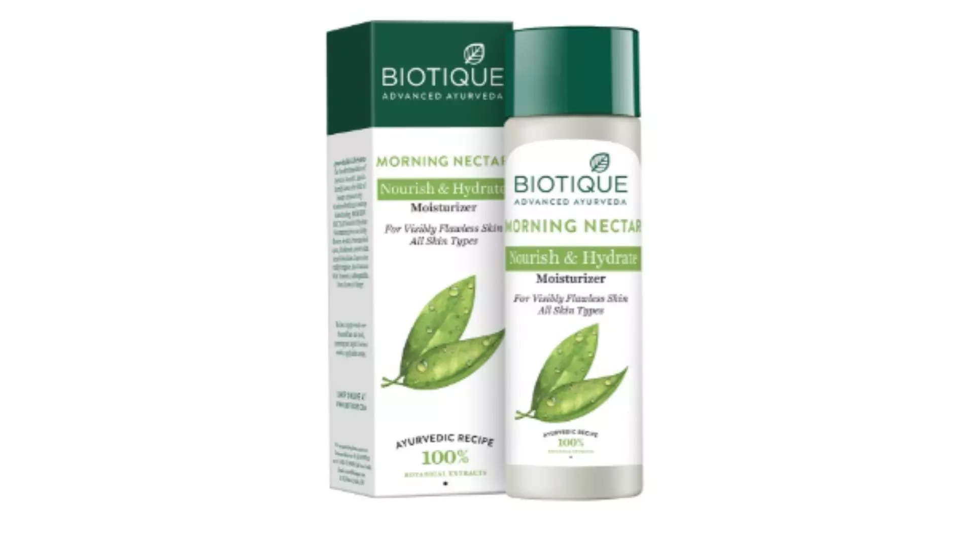 Biotique Morning Nectar Nourish  Hydrate Visibly Flawless Skin Moisturizer 