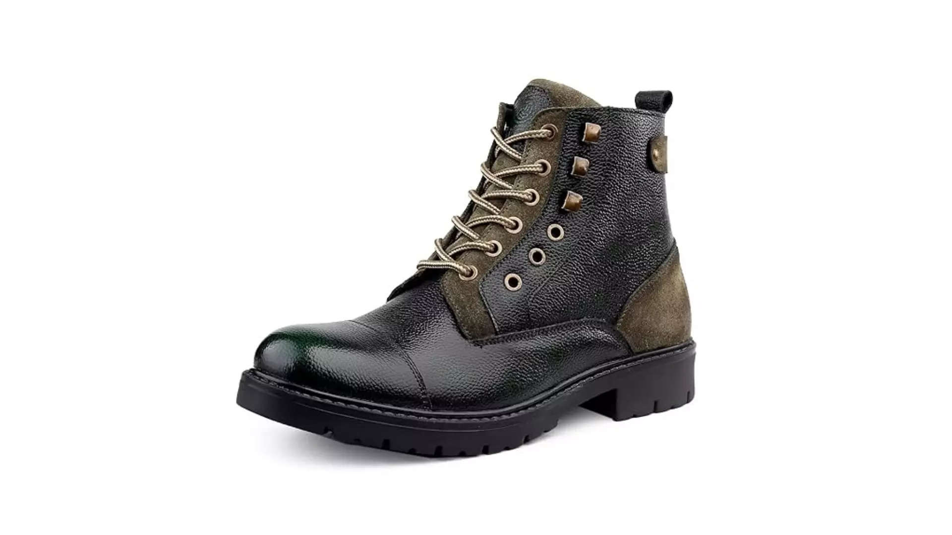 Bacca Bucci Mens Dragon Splash Proof Full Leather Classic Fashion Boots 