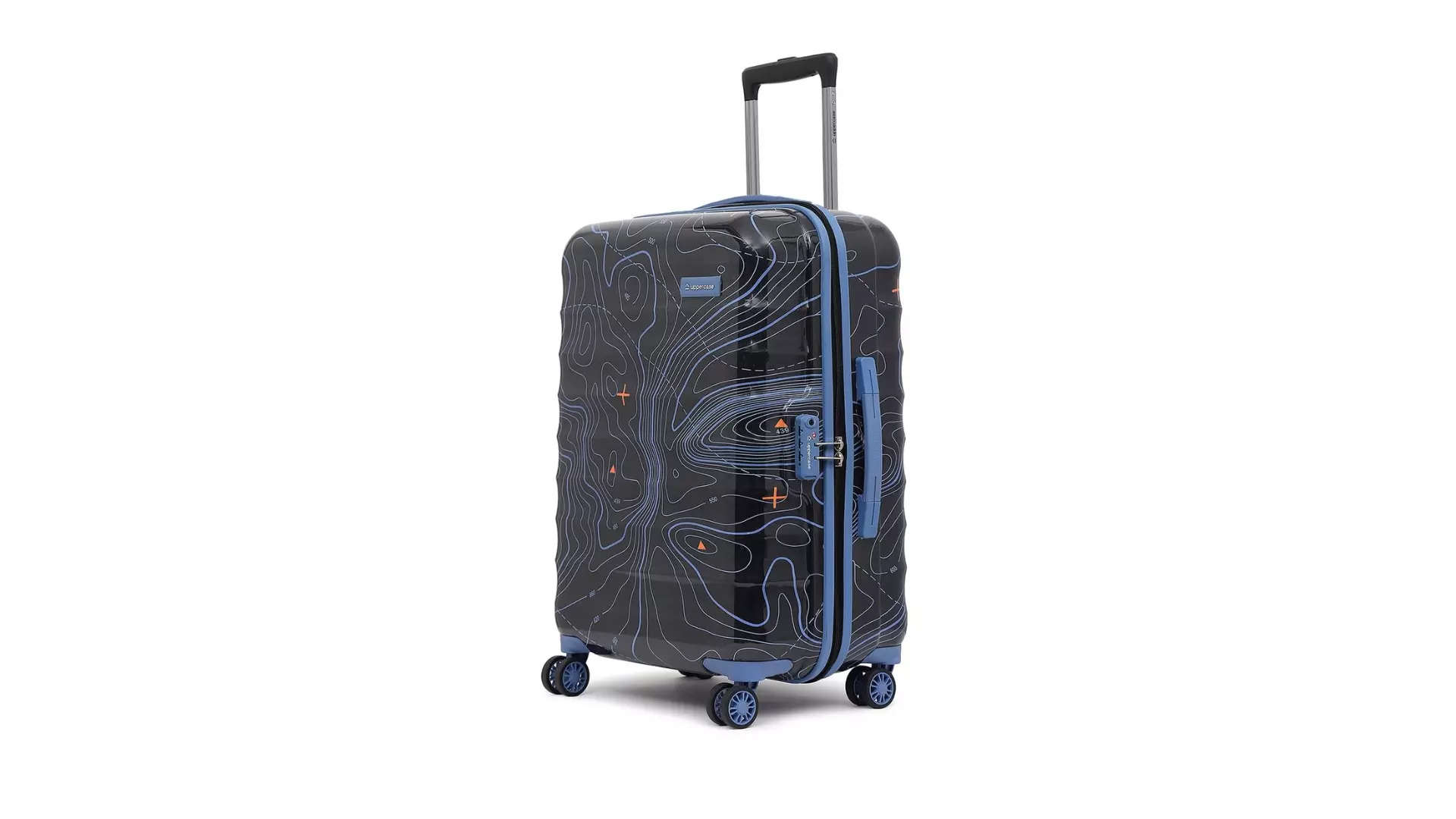 uppercase Polyester Topo Trolley Bag