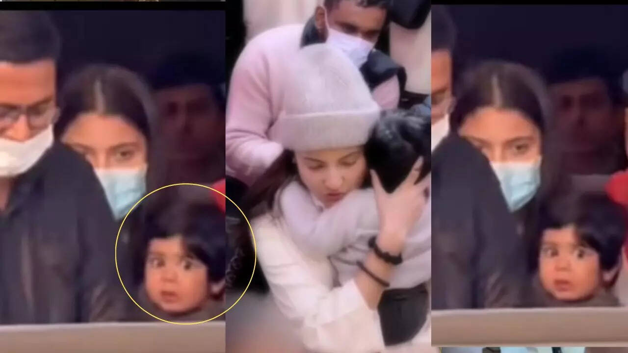 Akaay Kohli Pics:जेह जितना क्यूट दिखता है अनुष्का-विराट का बेटा Akaay,  वीडियो सामने आते ही फैन्स ने कहा-'आलिया भट्ट इनसिक्योर...'