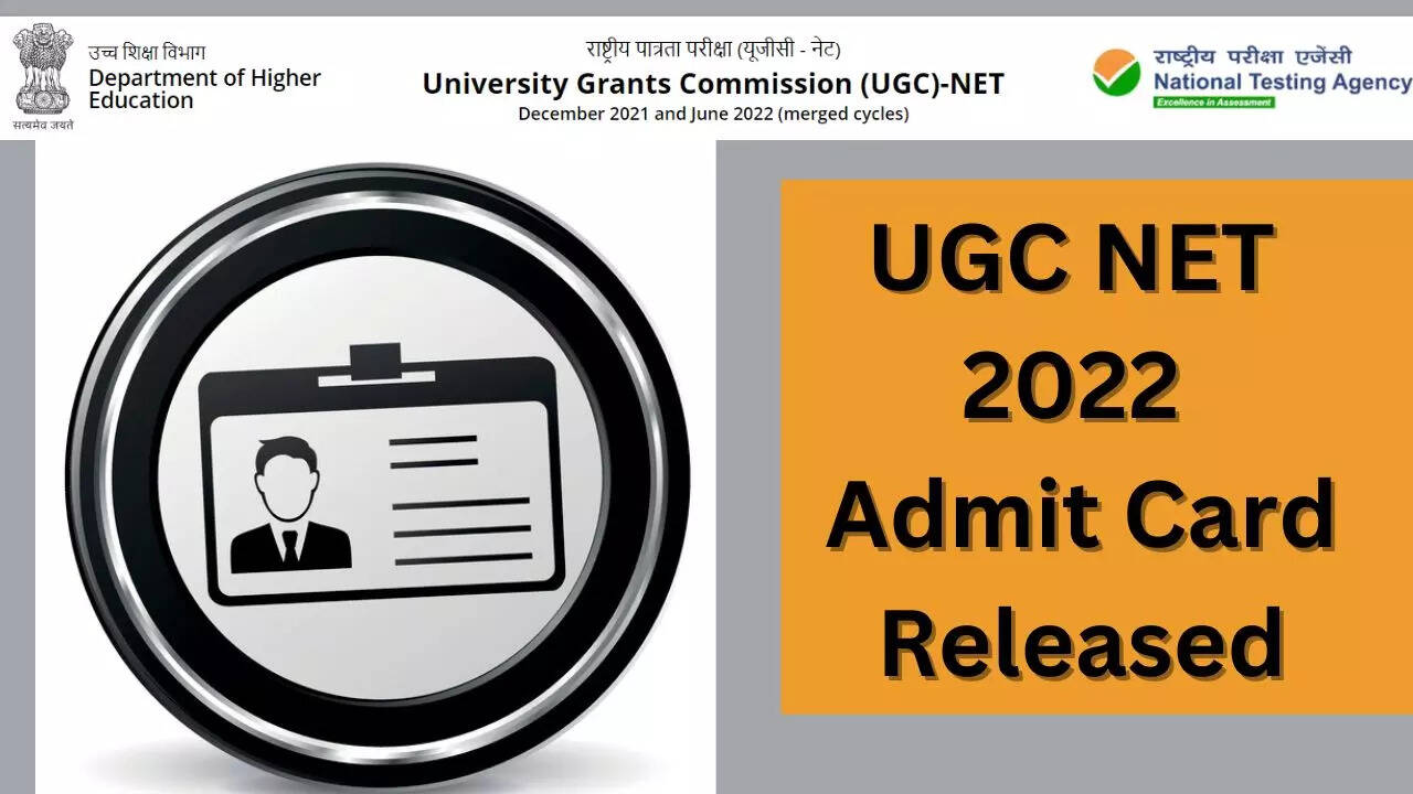 ugc net 2022 admit card released