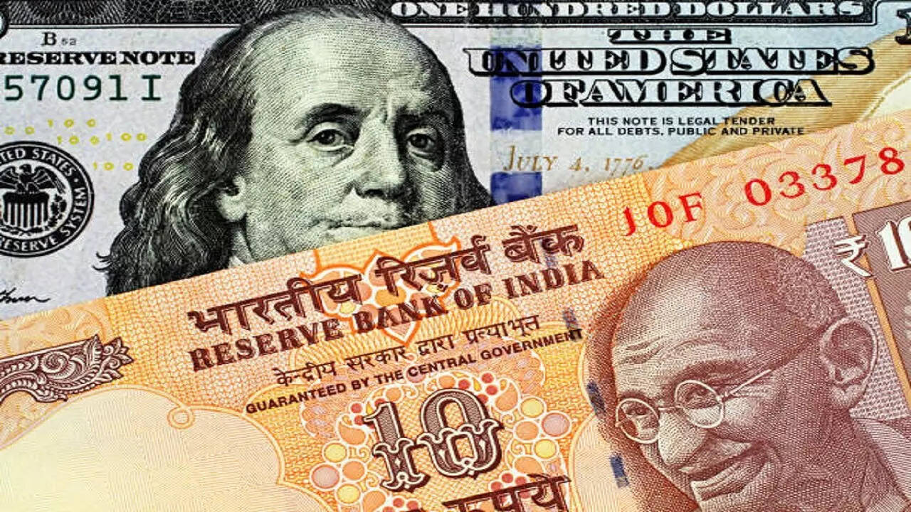 rupee dollar