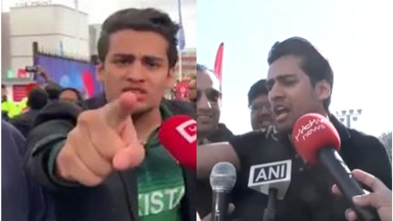 IND vs PAK: O Bhai Maro Mujhe Maro guy momin saqib gives a hilarious  interview before india vs pakistan clash- इंडिया बनाम पाकिस्तान मैच से पहले  'मारो मुझे मारो' शख्स का वीडियो