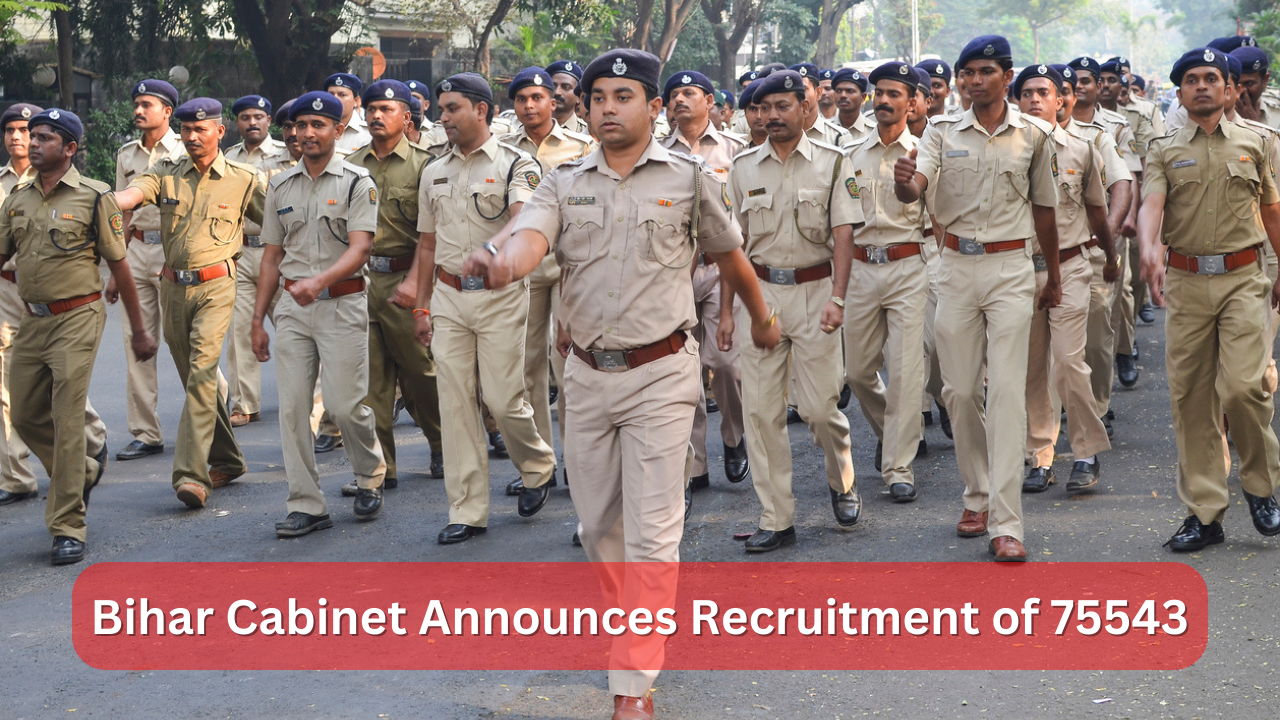 Bihar Cabinet Announces Recruitment of 75543
