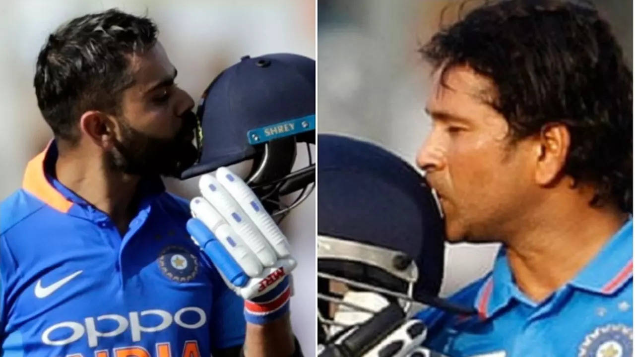 Sachin Vs Virat Sachin Tendulkar Vs Virat Kohli Stats Comparison After 45th Odi Century Against 5427