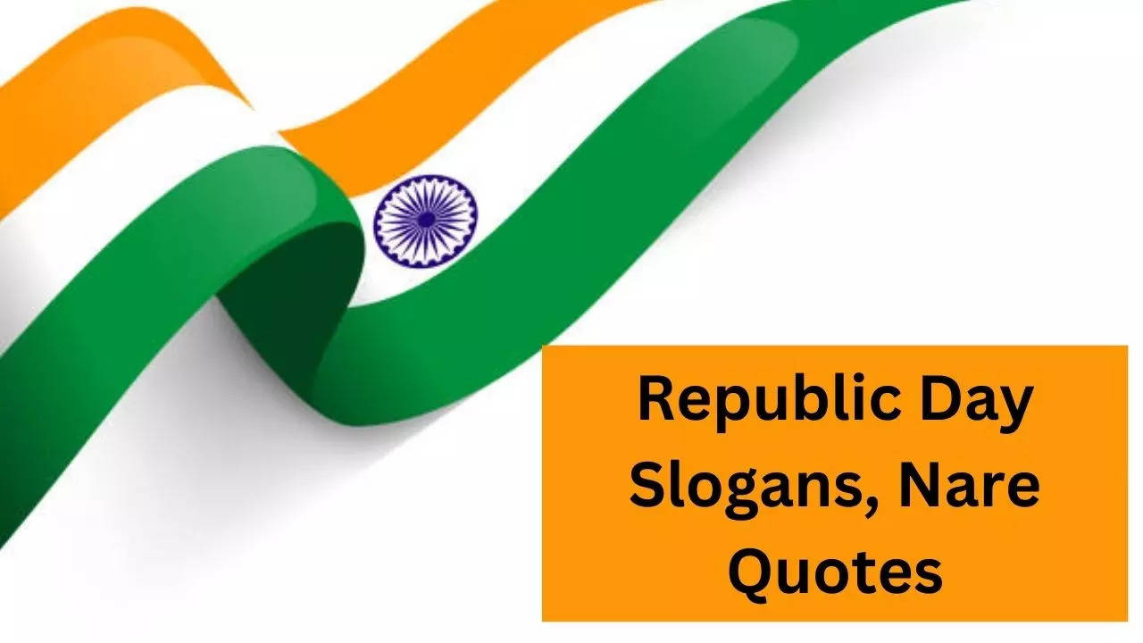 Republic Day Slogans, Nare, Quotes in Hindi 2023: Read these Patriotic  Slogan on Gantantra Diwas in Hindi here-Republic Day Slogans 2023: अमन,  शांति और शिक्षा... 26 जनवरी पर ये हैं देशभक्ति स्लोगन,