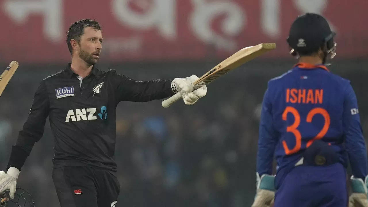 IND vs NZ 3rd ODI: Devon Conway scores third odi century