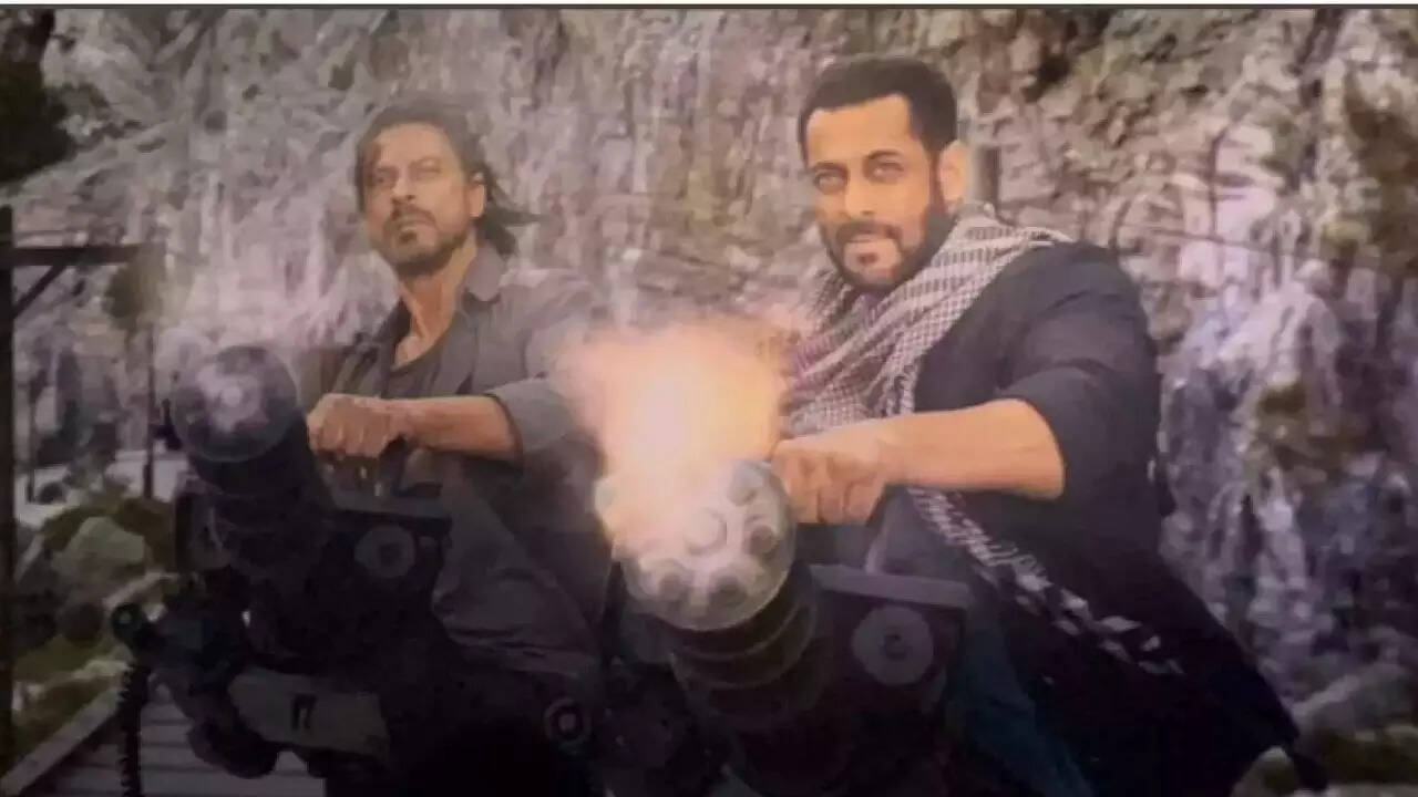 _shahrukh khan and salman khan