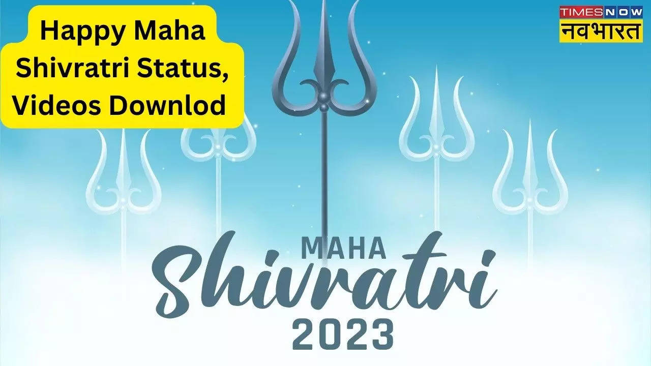Happy Maha shivratri 2023 Wishes Video Status Download for ...
