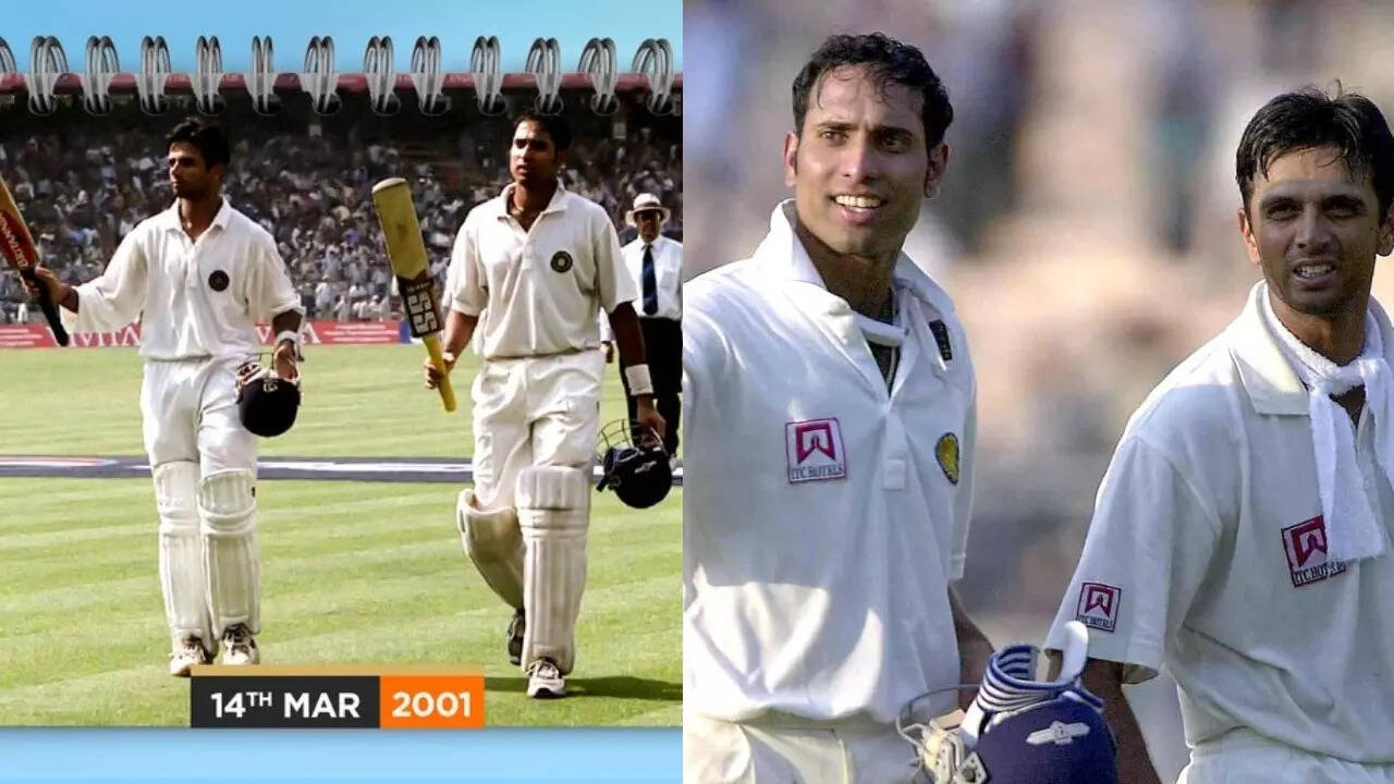 2001 Ind Vs Aus Kolkata Test Scorecard on this day 2001 india vs australia historical kolkata test vvs laxman